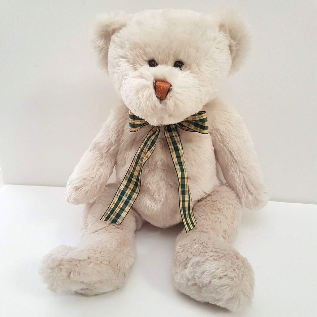 Large Teddy & Friends CREAM Teddy Bear 40cm Plush Stuffed Animal Cuddly Soft Toy4
