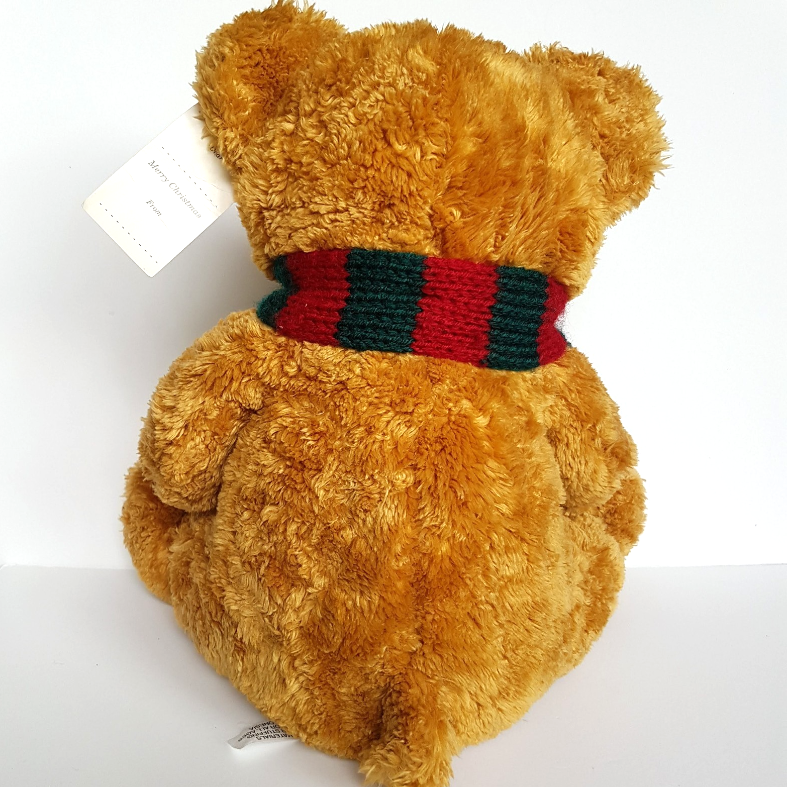 Myer Grace Brothers CHRISTMAS BEAR Plush Teddy Bear 35cm VINTAGE Stuffed Animal11