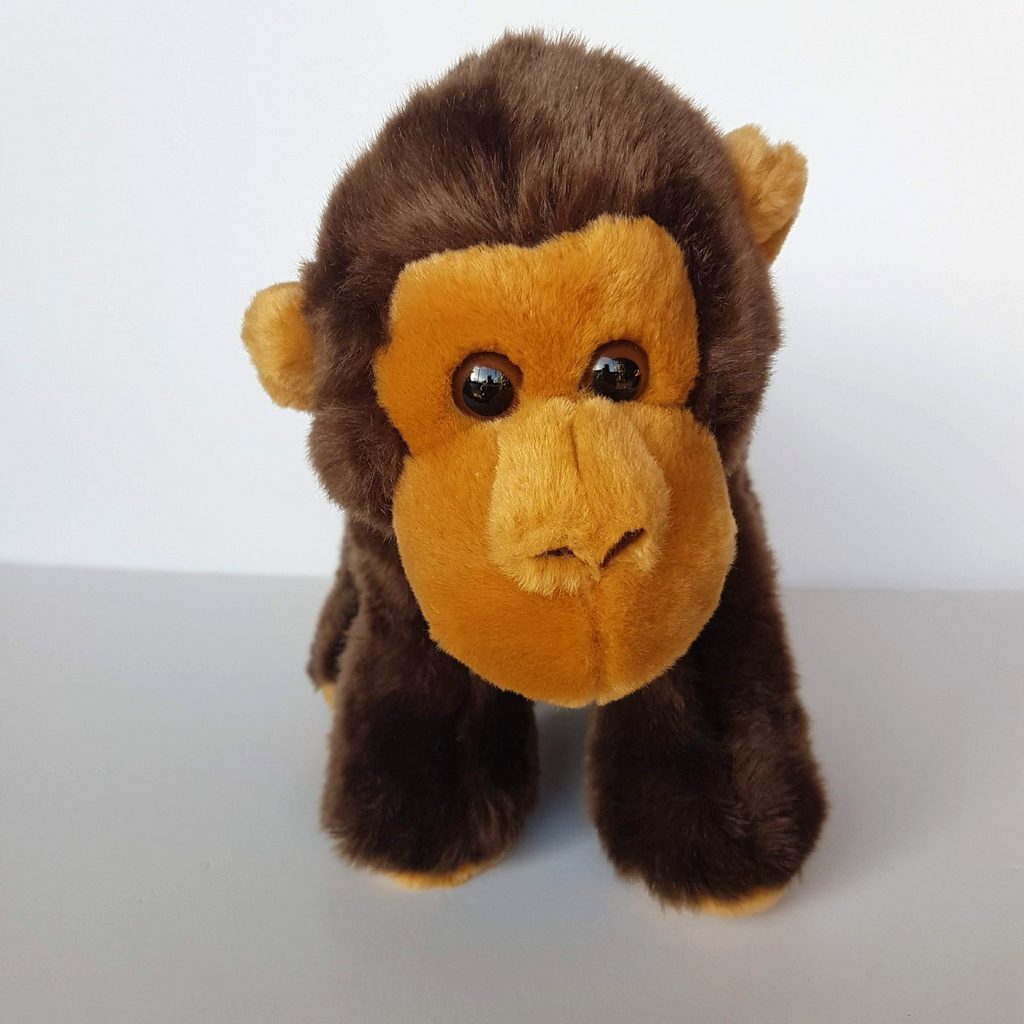 Unipak MONKEY KIDS BAG Small Plush 29cm Stuffed Animal Soft Toy Cute Toy Bag1