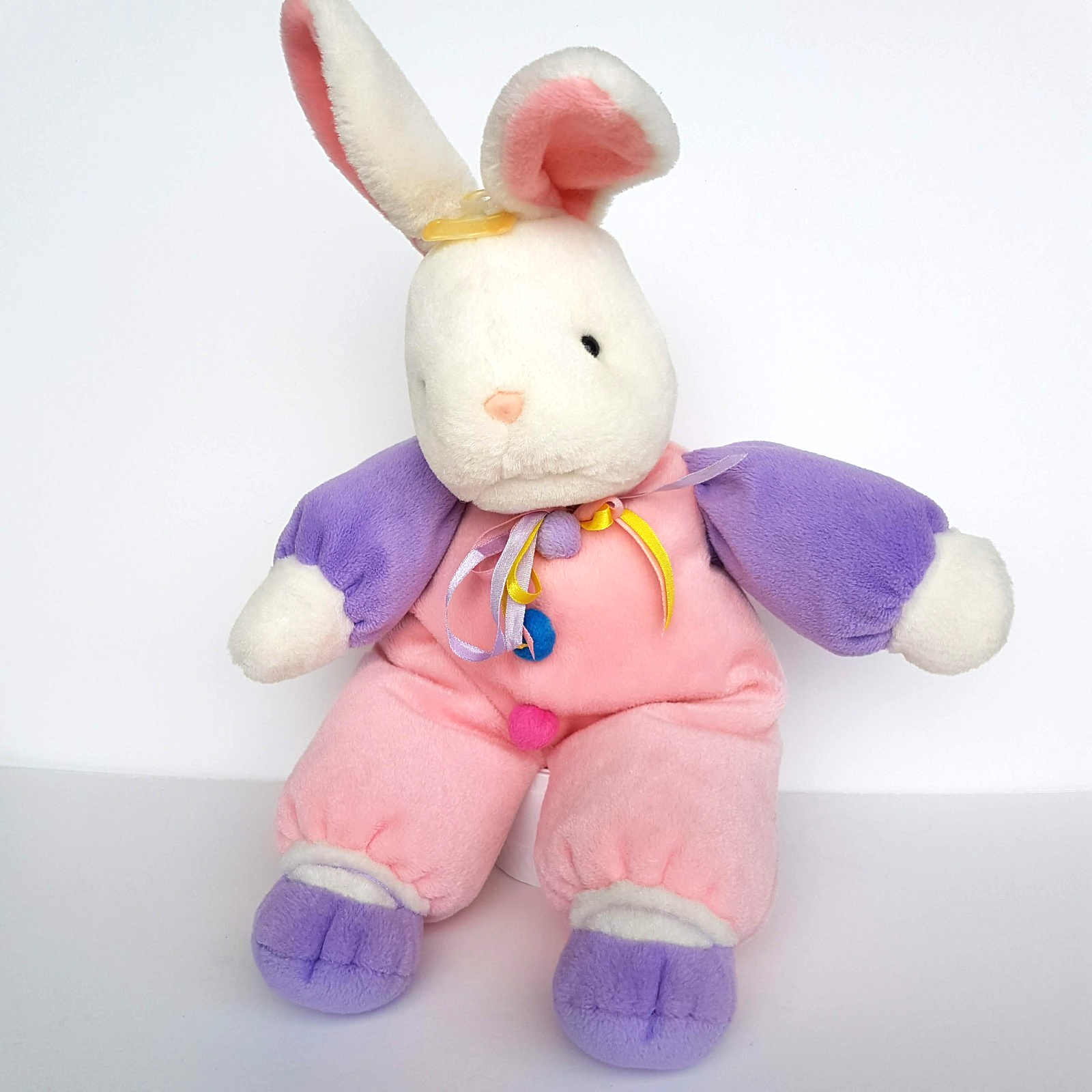 Vintage Lemonwood VELOUR BUNNY 45cm RARE Plush Soft Toy Stuffed Animal Rabbit1