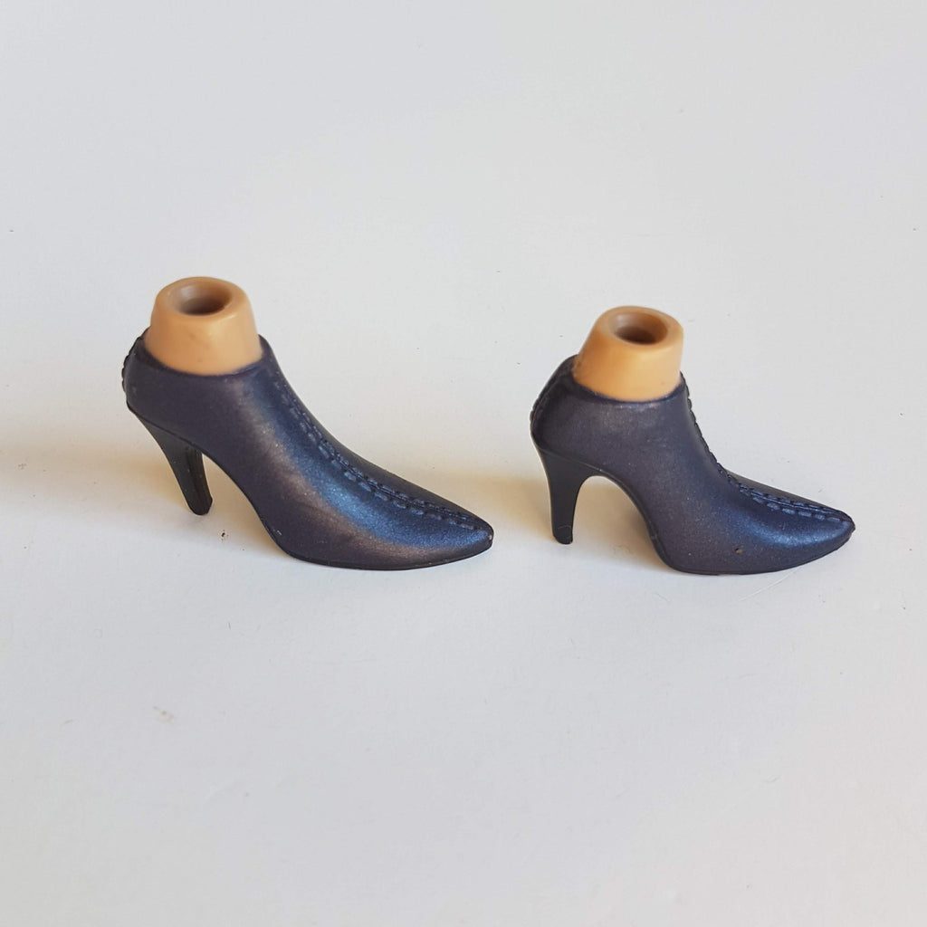 Bratz Doll DYNAMITE NEVRA Replacement Feet Shoes Blue Heels Fashion Doll Parts2