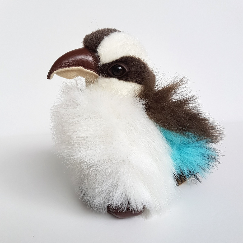 Citer KOOKABURRA Plush Australian Bird NO SOUND Soft Toy 17cm Stuffed Animal0