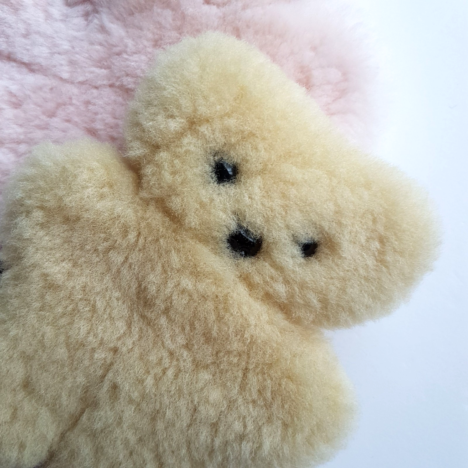FLATOUT BEAR x 2 Australia 100% Sheepskin Flat Out Plush Soft Toy Stuffed Animal3
