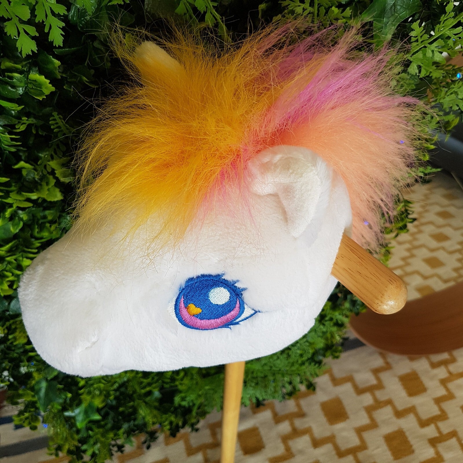 Rare My Little Pony SUNNY DAZE Stick Horse Plush Collector Brushable Soft Toy4