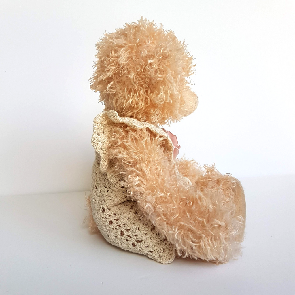 Settler Bears LACE ROSE TEDDY Bear 33cm Plush JOINTED Soft Toy Stuffed Animal3