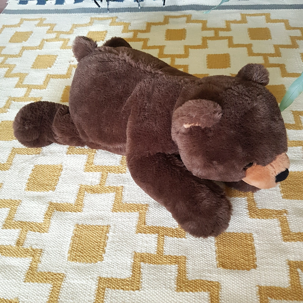 FAO Schwarz LARGE BEAR Plush 49cm Floppy WEIGHTED 1.2kg Stuffed Animal Soft Toy3