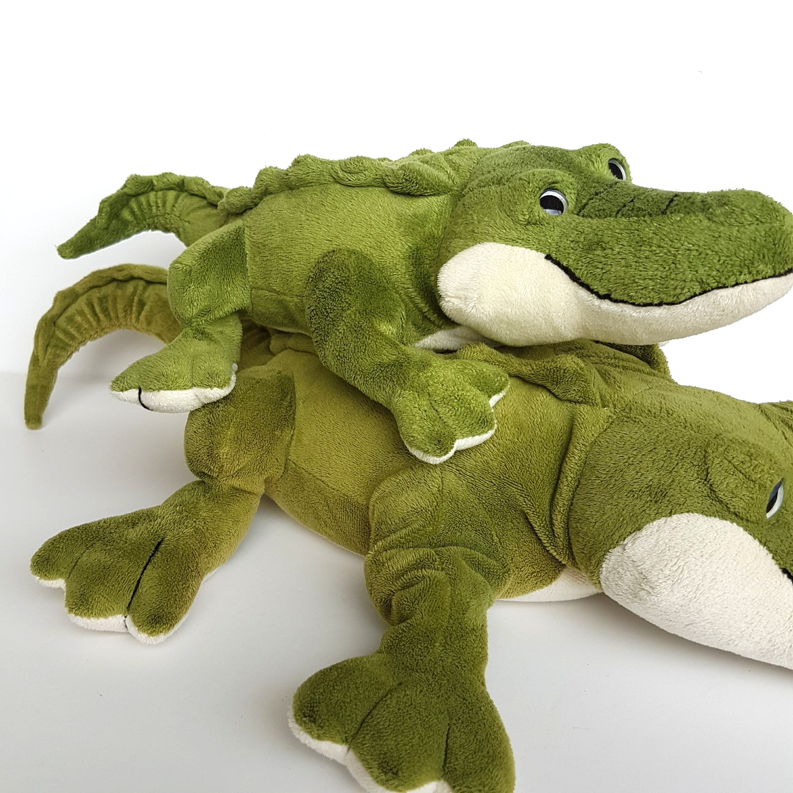 Wild Republic CROCODILE MUM & BABY Alligator Gator Plush Stuffed Animal Soft Toy2