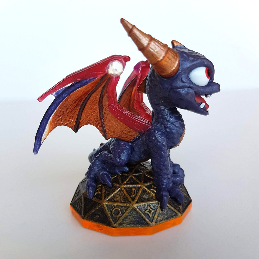 Skylanders GIANTS SPYRO Series 2 Rare Orange Base Gaming Figurine Dragon 20122