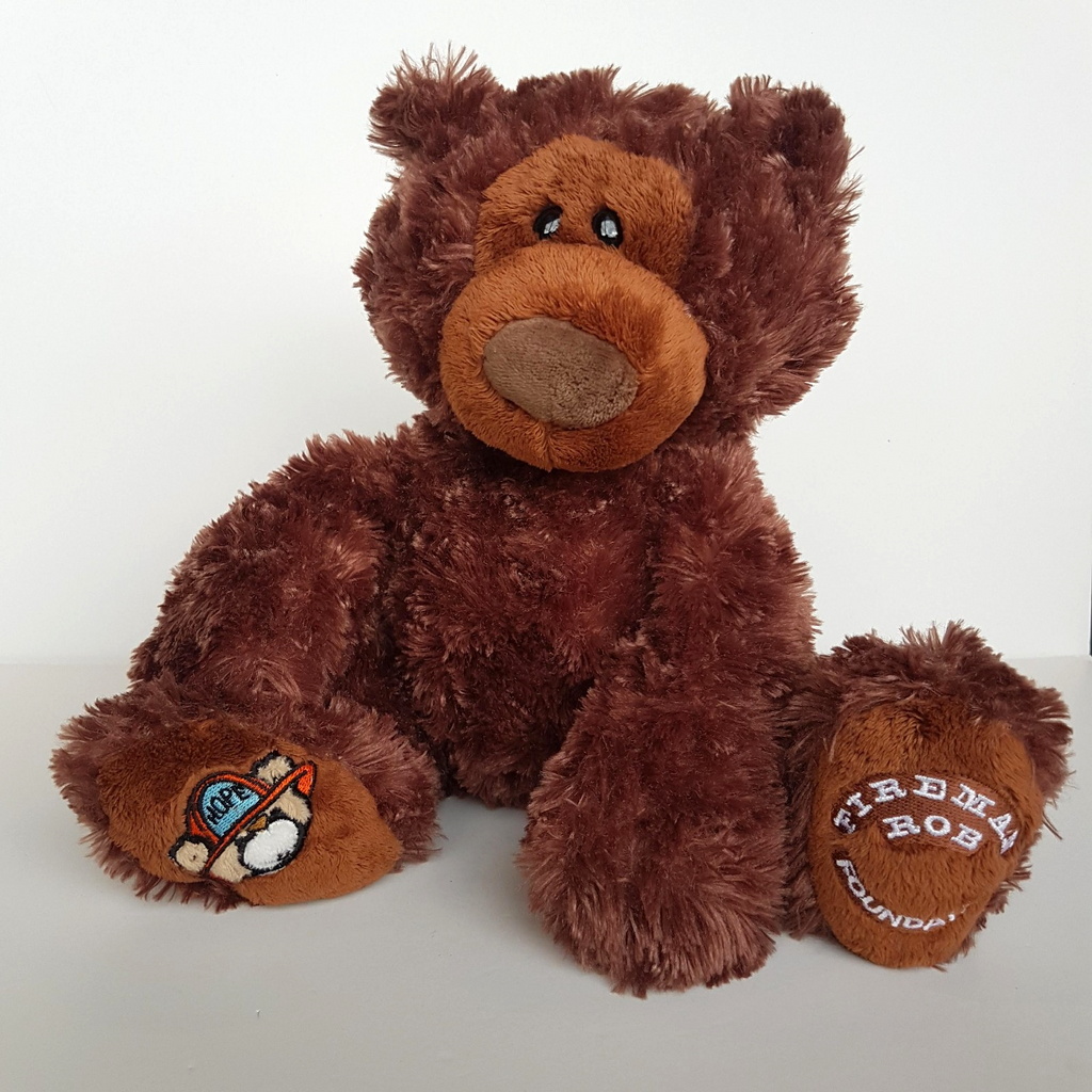 Gund FIREMAN ROB Foundation Teddy Bear HOPE 25cm Soft Toy Stuffed Animal Cute1