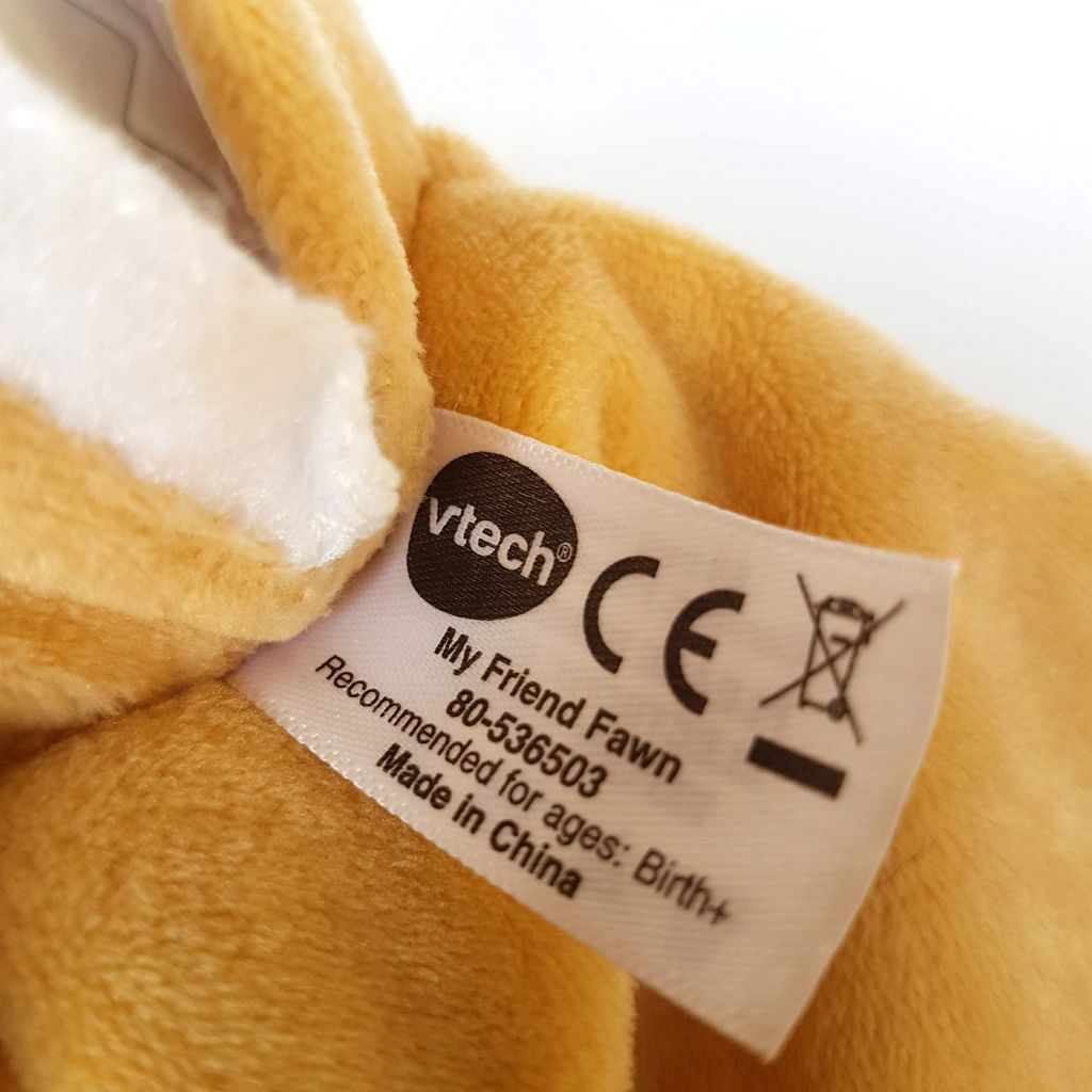 Vtech MY FRIEND FAWN Deer Lovey MUSIC Plush Comforter Blanket Sleep Soft Toy8