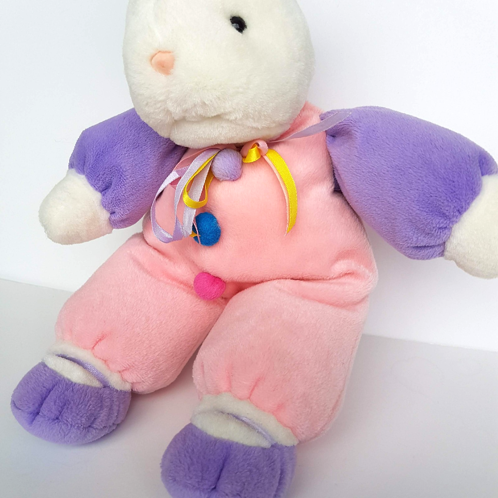 Vintage Lemonwood VELOUR BUNNY 45cm RARE Plush Soft Toy Stuffed Animal Rabbit6