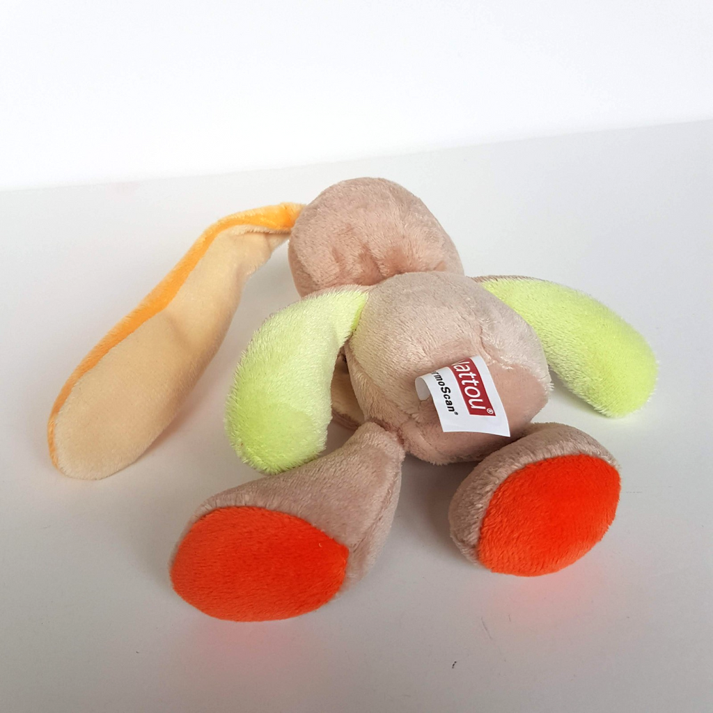Nattou Small BUNNY BABY RATTLE Plush Lovey 17cm Stuffed Animal Soft Toy Rabbit6