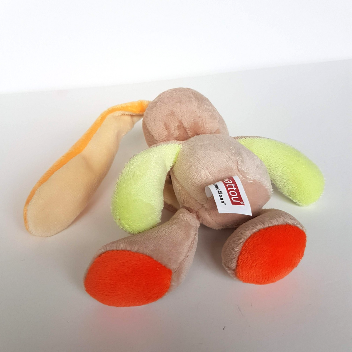Nattou Small BUNNY BABY RATTLE Plush Lovey 17cm Stuffed Animal Soft Toy Rabbit6