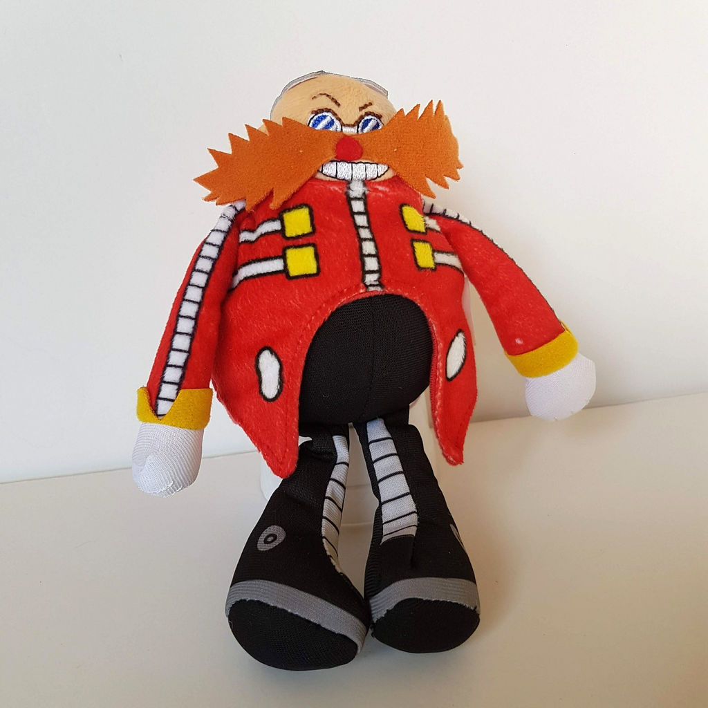 Sonic The Hedgehog DR EGGMAN 20cm Soft Toy Plush Figure Villain Gaming Toys2