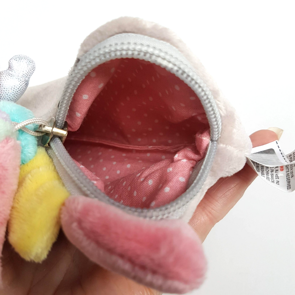 Gund Pusheen PUSHEENICORN COIN PURSE Cat Plush 16cm Soft Toy Stuffed Animal8