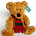 Myer Grace Brothers CHRISTMAS BEAR Plush Teddy Bear 35cm VINTAGE Stuffed Animal0