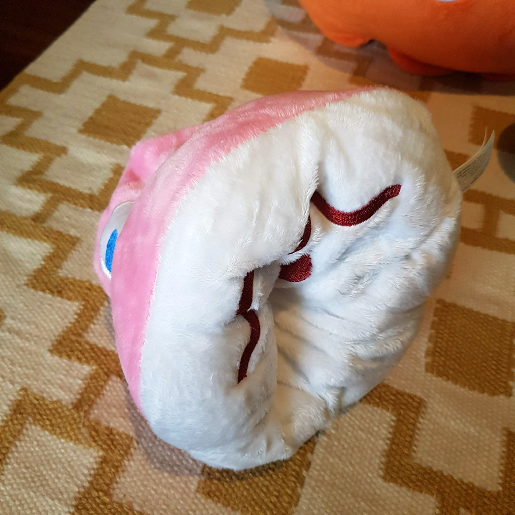Rare 80s PACMAN CLYDE Large Plush Vintage + Pacman Reversible Ghost Soft Toy LOT7