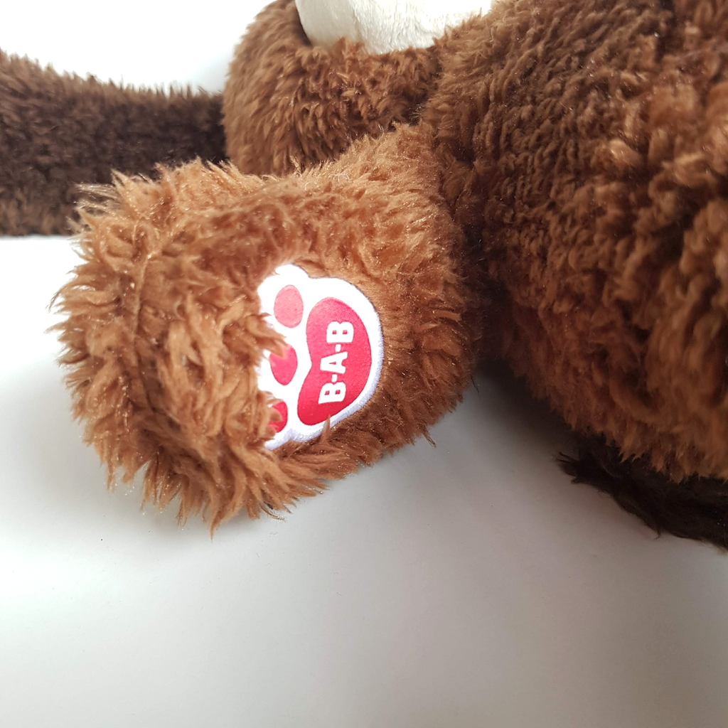 Build A Bear BROWN DOG Plush 43cm BAB Soft Toy Stuffed Animal Cuddly Pet Cute6