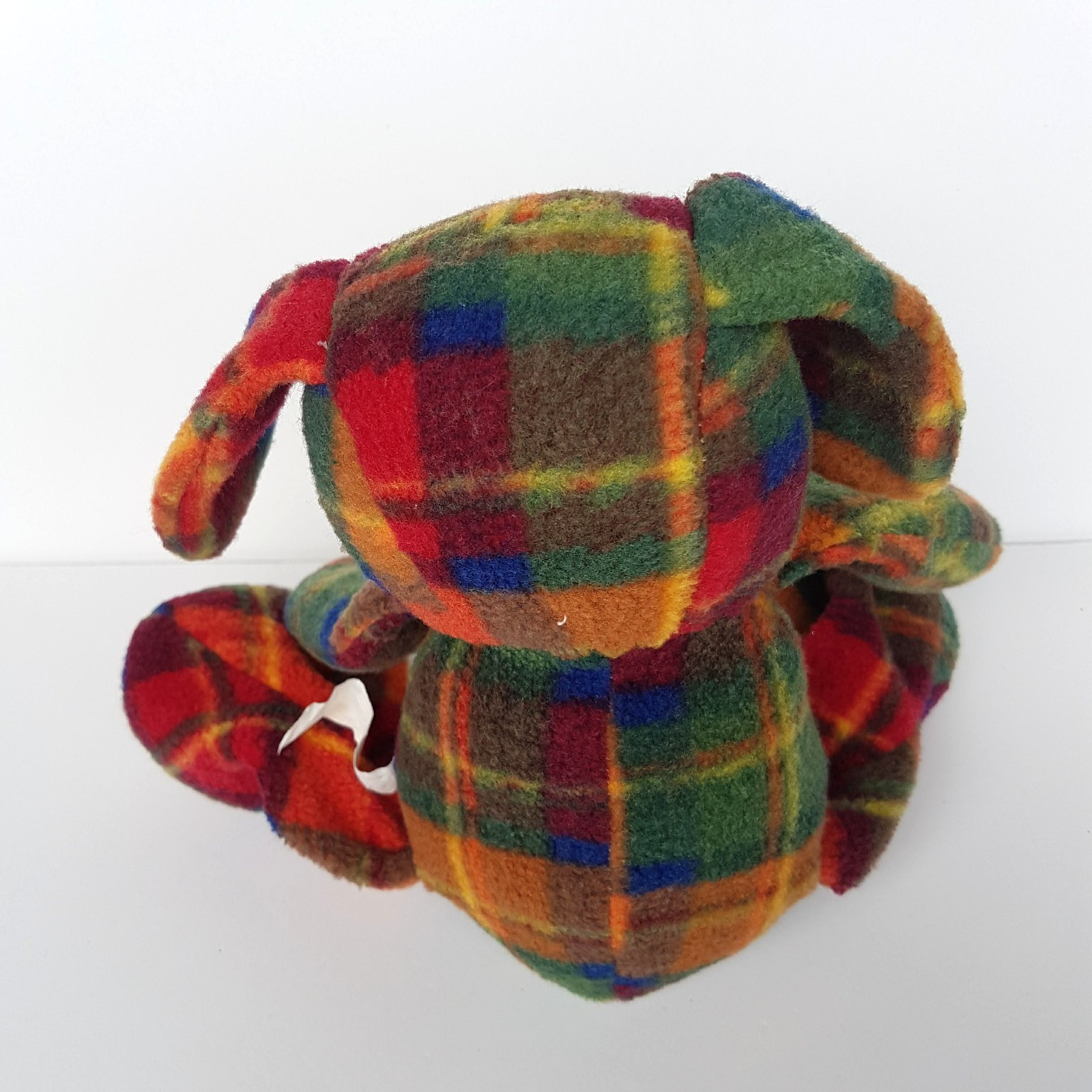 Floppy TARTAN PLAID RABBIT Plush 29cm Stuffed Animal Soft Toy Christmas Toys13