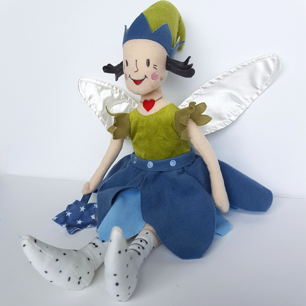 Ikea SANGTRAST PIXIE FAIRY Plush Rag Doll 40cm Soft Toy Magic Doll Cloth Fabric5