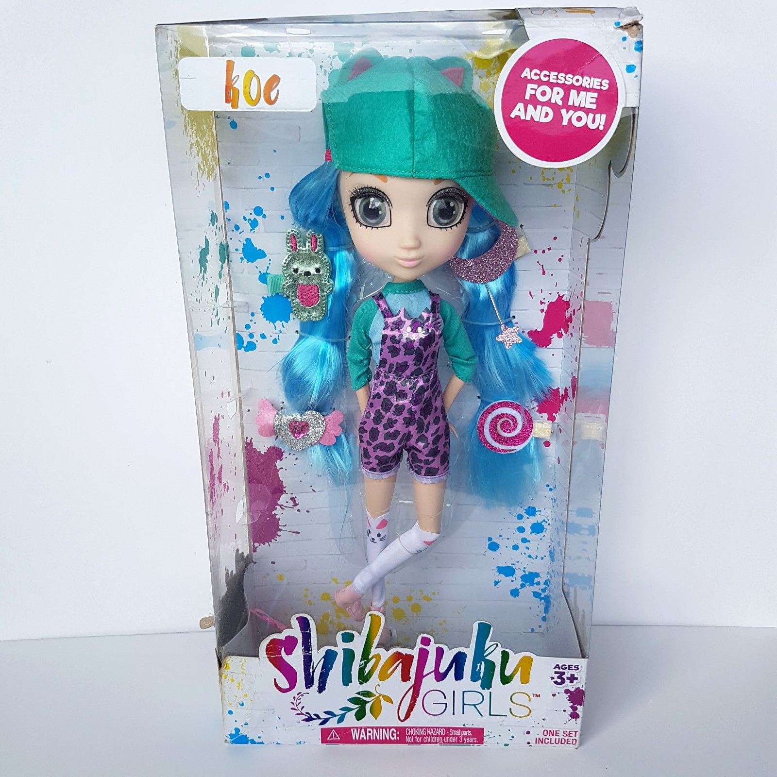SHIBAJUKA GIRLS Doll KOE 2016 13" Retired Rare Fashion Doll Boxed Collectible0