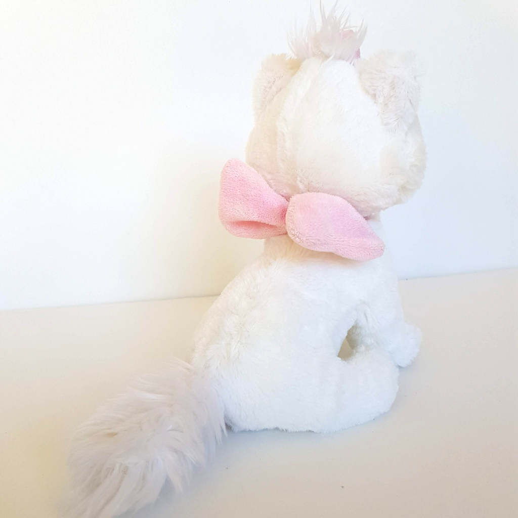Disney Aristocats MARIE WHITE Cat Kitten 19cm Soft Toy Stuffed Animal Pet2