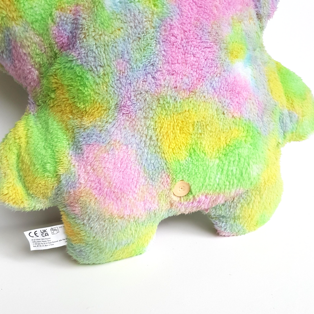 LARGE Fuggler Big Bigg Fugg SCREECH Funny Ugly Monster Soft Toy Tie Die Teeth11