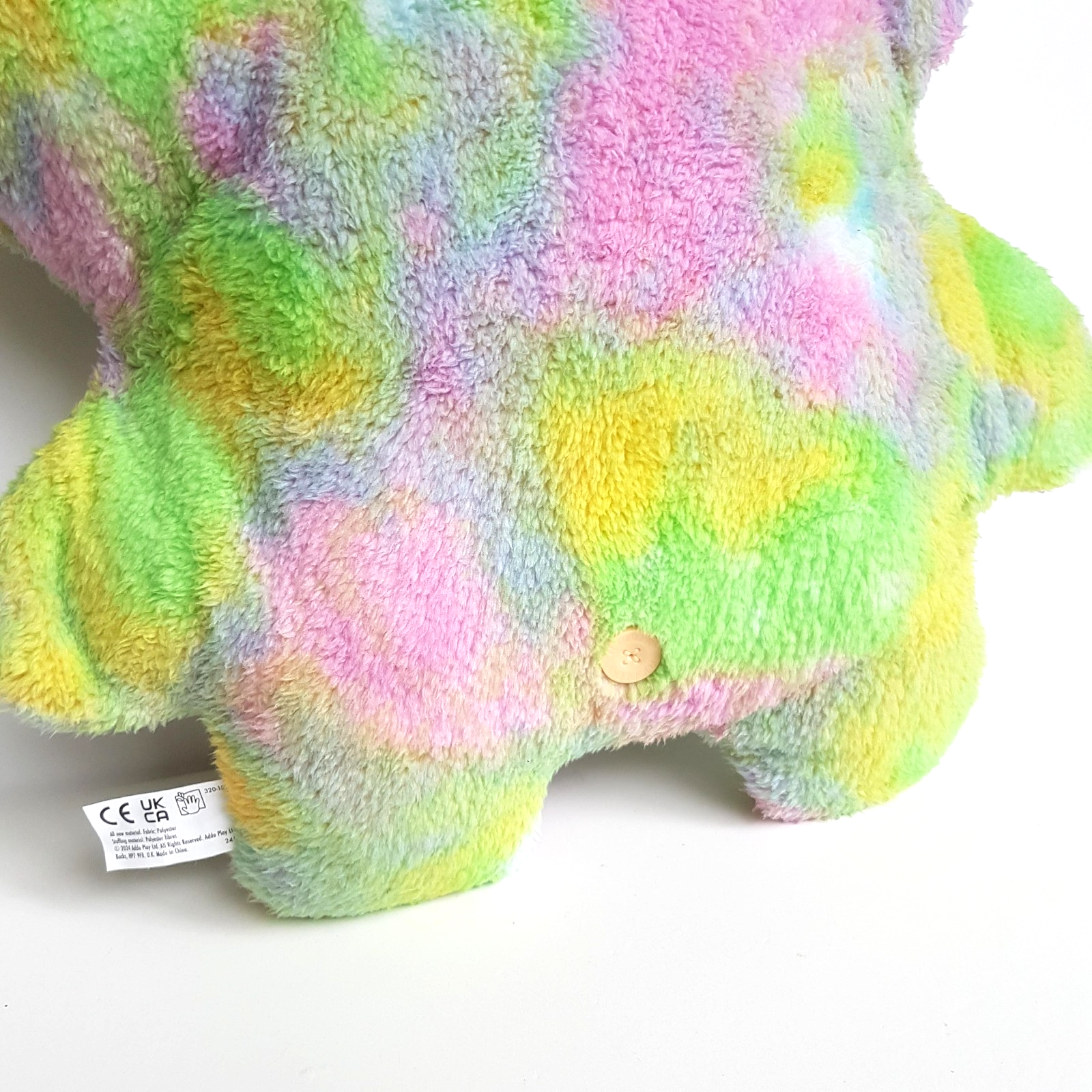 LARGE Fuggler Big Bigg Fugg SCREECH Funny Ugly Monster Soft Toy Tie Die Teeth11