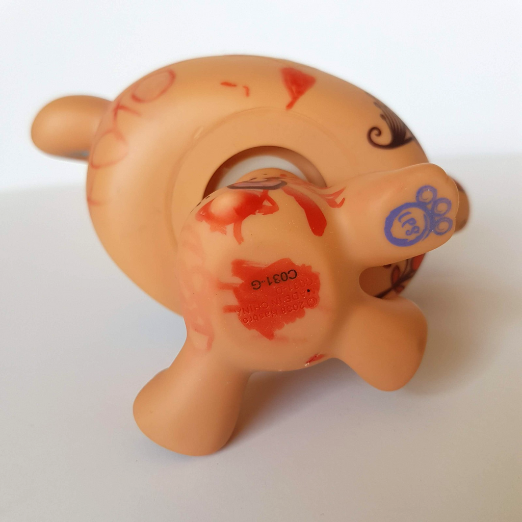 Littlest Pet Shop JUMBO BEAR 2008 Bobblehead 10.5cm Plastic Animal Figure Toy8