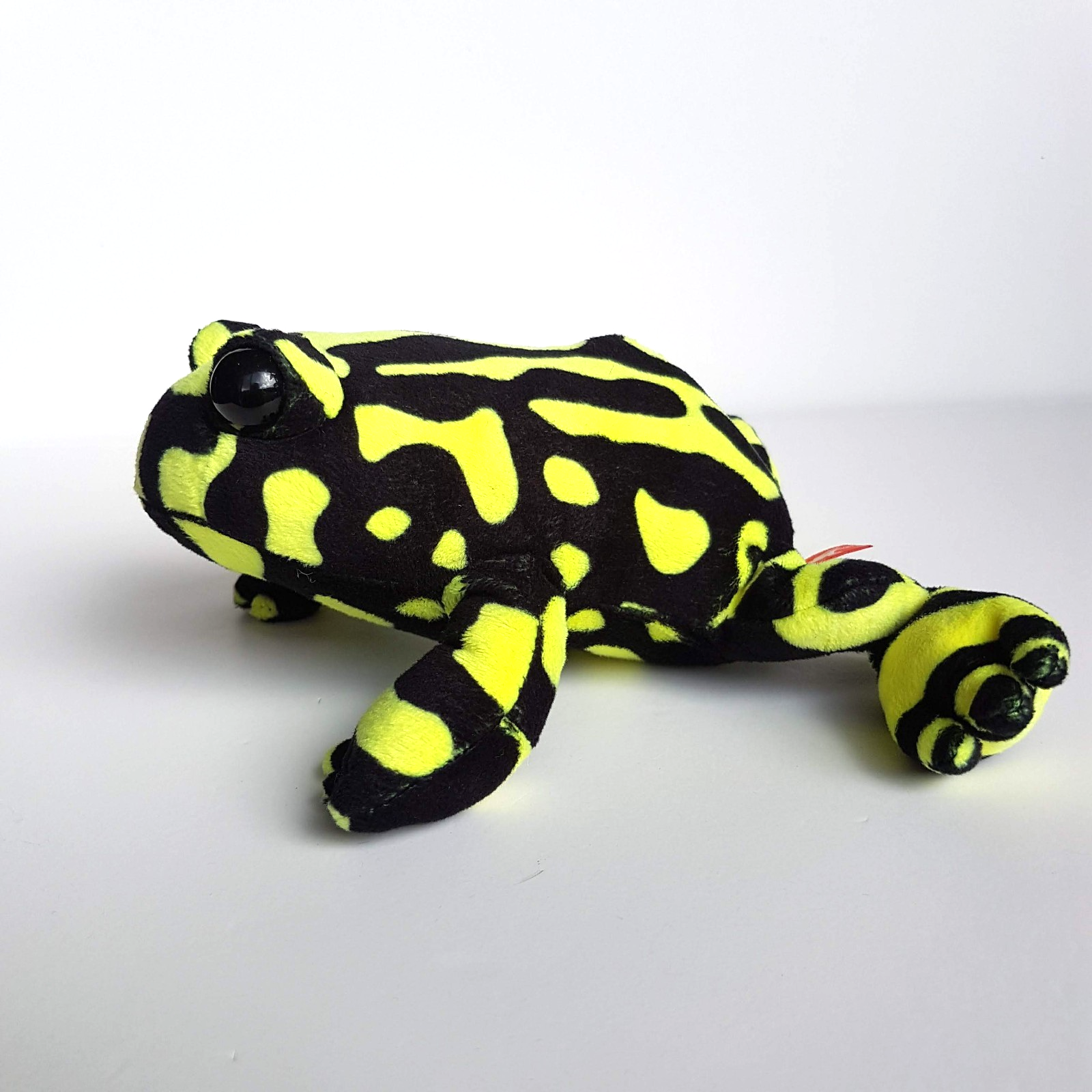 Wild Republic CORROBOREE FROG Plush Stuffed Animal Soft Toy Reptile Yellow Black4