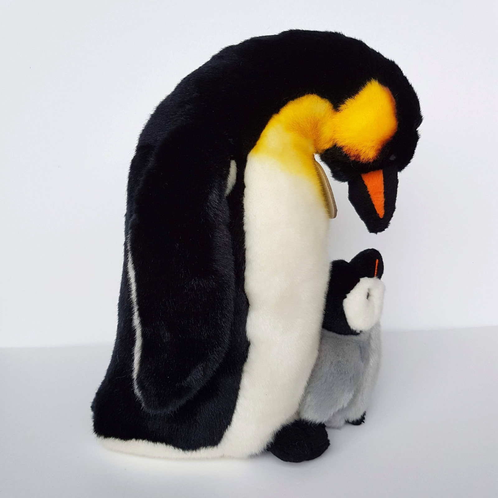 Yomiko Classics MUM BABY PENGUIN Plush 27cm Stuffed Animal Soft Toy STUNNING6