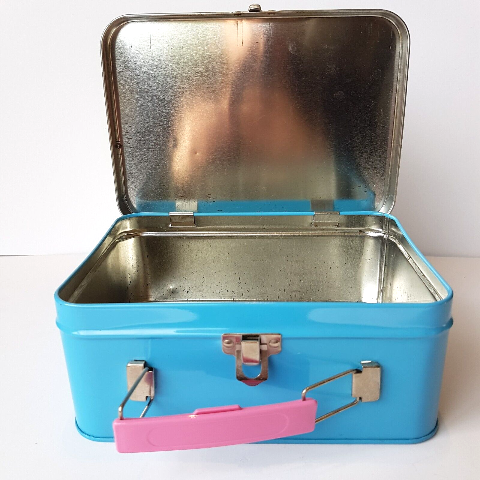 BOO DOG Collectible Metal Lunch Box Carry Tin Pomeranian School Carry Box Dogs7
