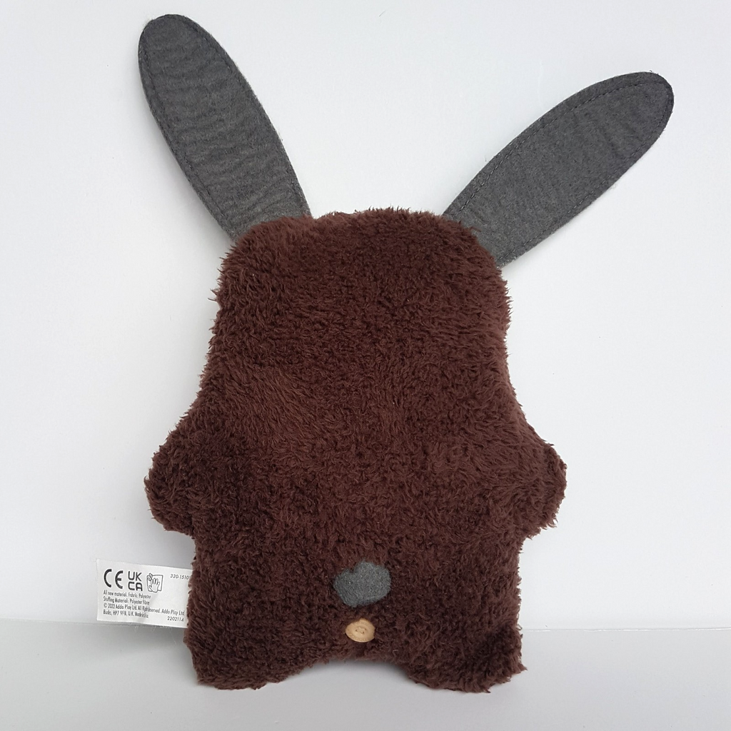 Fuggler BROWN RABID RABBIT Plush Soft Toy Funny Ugly Monster 30cm Big Ears Teeth8