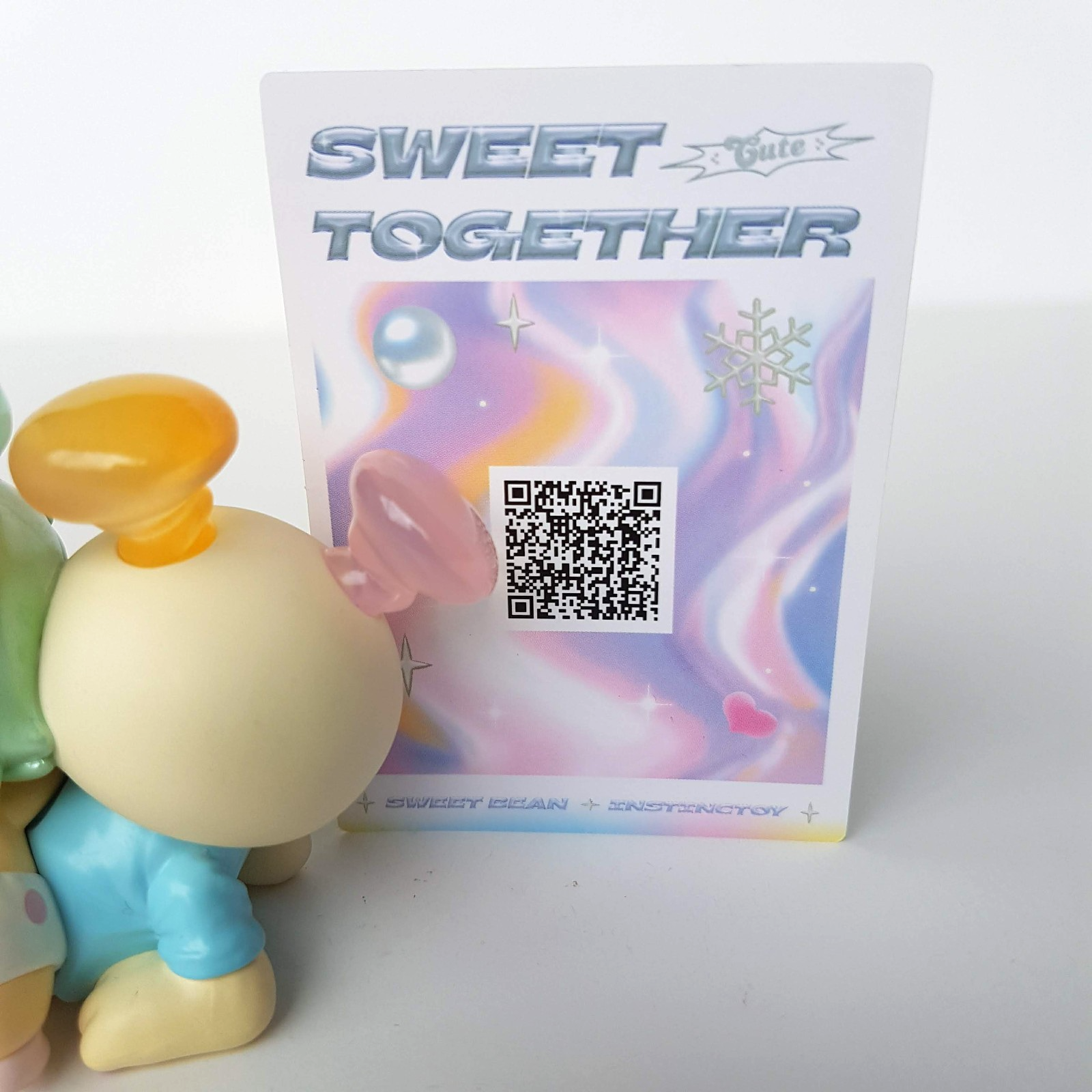 Pop Mart SWEET BEAN x INSTINCTOY Booo Ma Sweet Bean 7cm + Card Figure Pastel Toy7