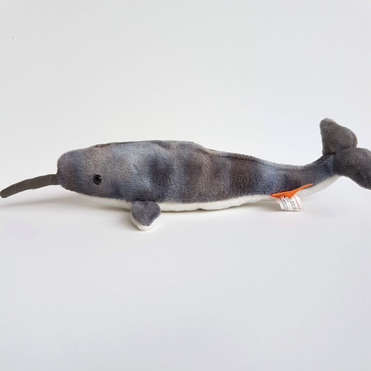 Wild Republic NARWHAL 39cm long Ocean Plush Whale 2016 Soft Toy Stuffed Animal3