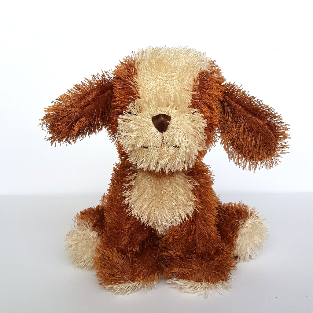 Teddy & Friends SCRUFFY DOG Puppy Cuddle Pet 18cm Stuffed Animal Soft Toy Cuddly1