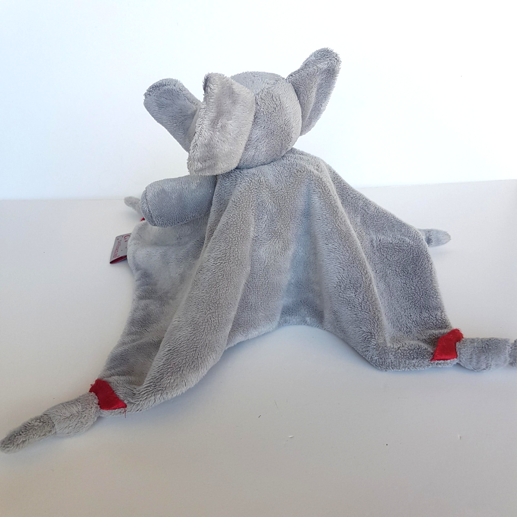 Save Our Sleep GREY ELEPHANT Lovey Plush Security Comforter Sleep Baby Soft Toy9