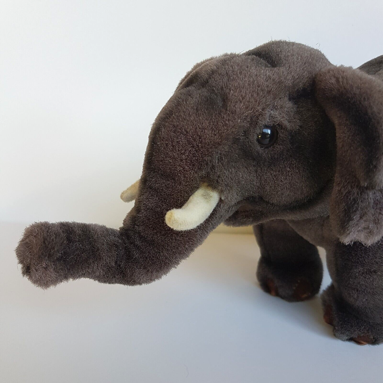 HANSA ELEPHANT Melbourne Zoo 14” Plush Realistic Stuffed Animal Wild Soft Toy1