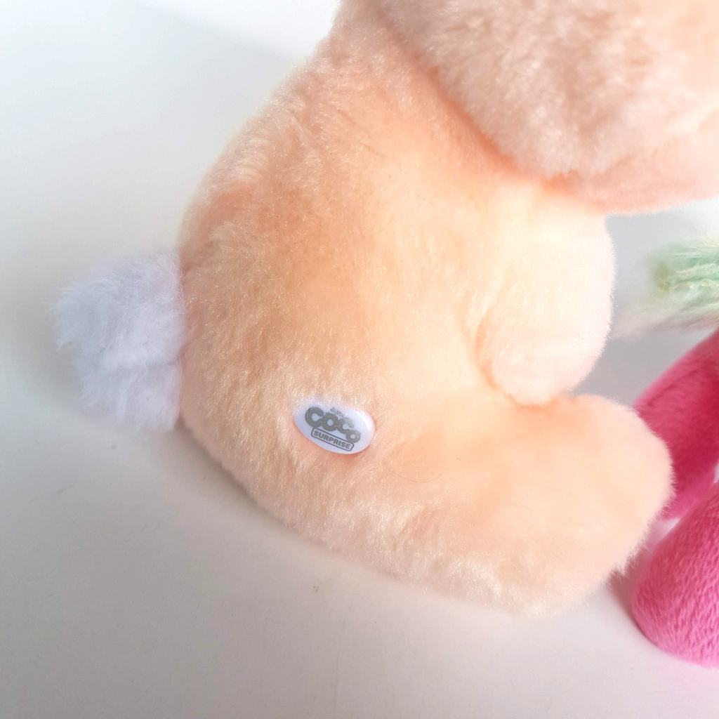 Coco Surprise BUNNY & POODLE UNICORN Plush Stuffed Animal Soft Toy Glitter Eyes10