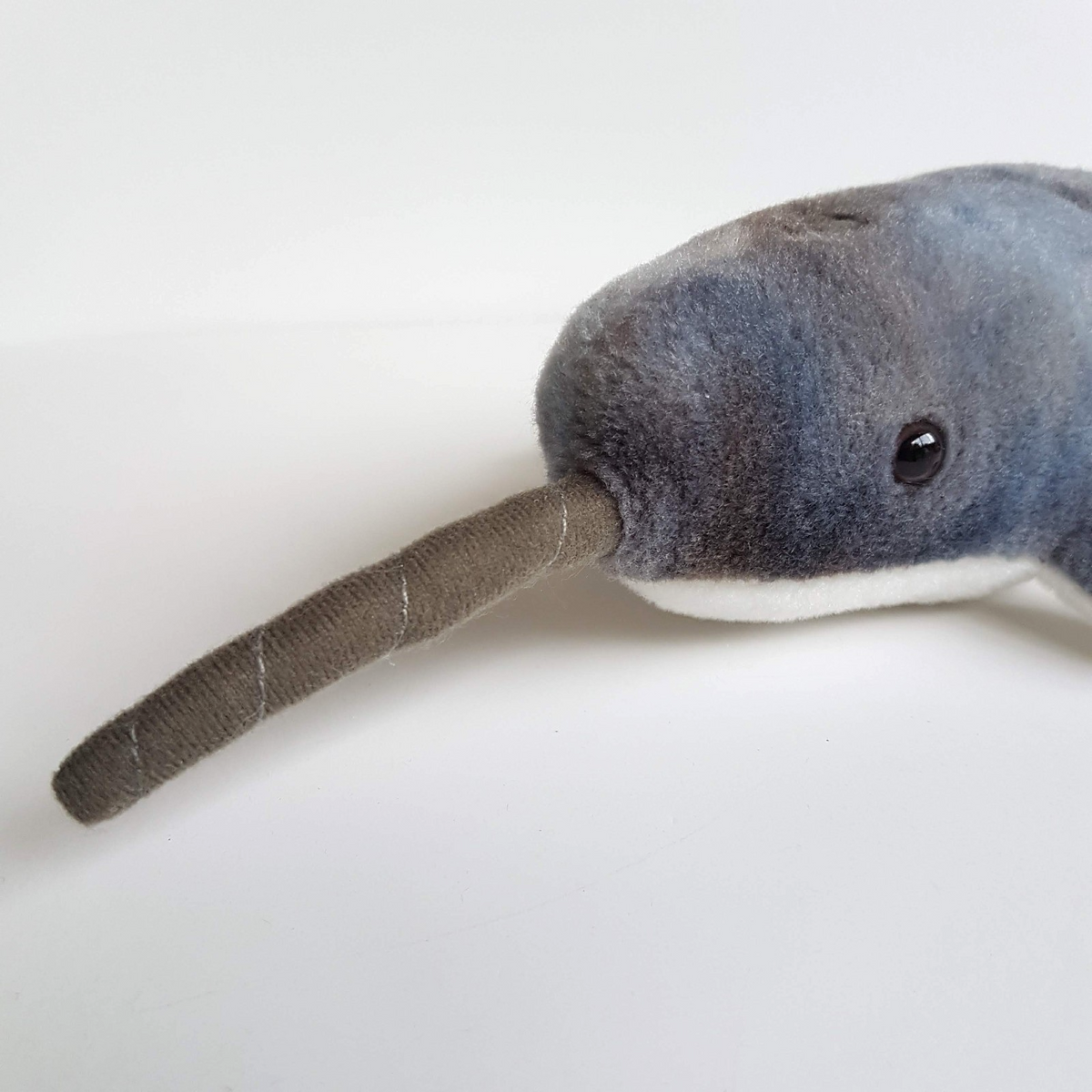 Wild Republic NARWHAL 39cm long Ocean Plush Whale 2016 Soft Toy Stuffed Animal1