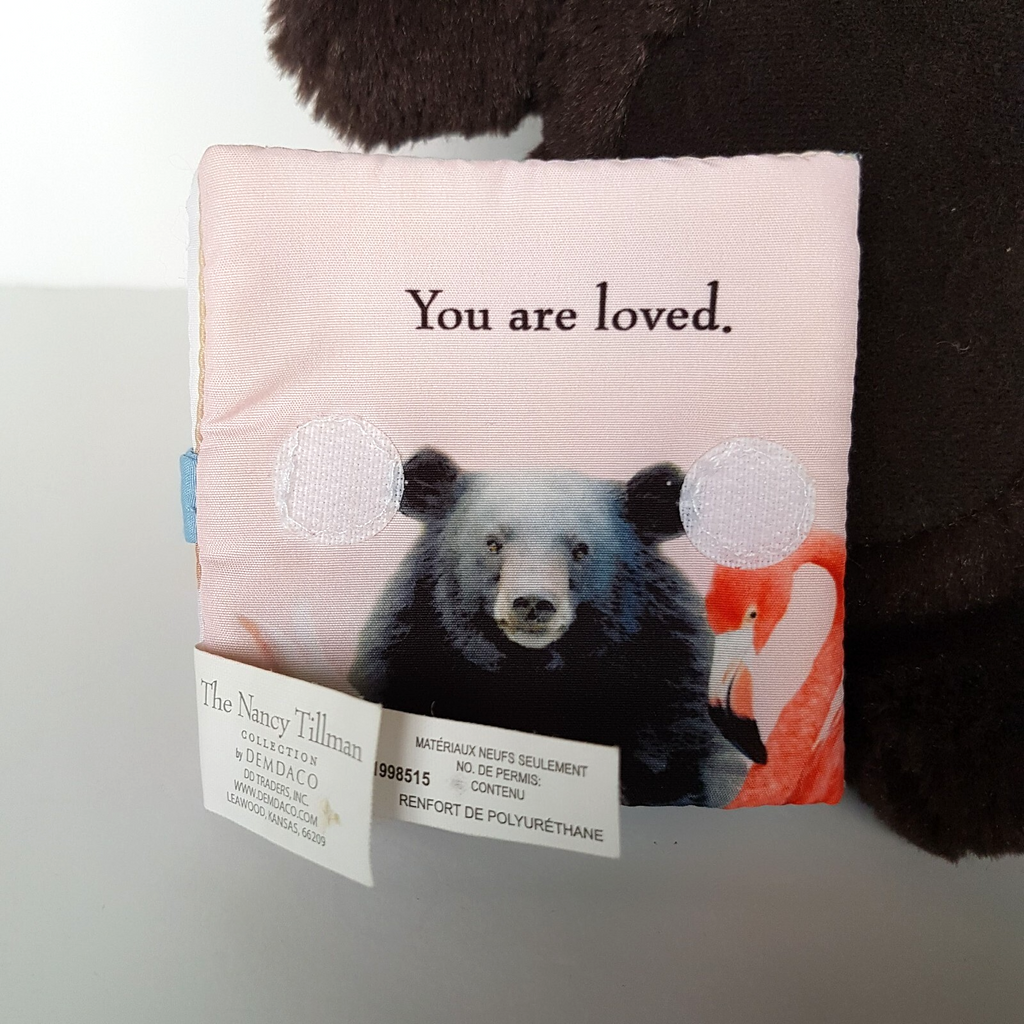 MY LOVE WILL FIND YOU Puppet & Book Plush Stuffed Animal Soft Toy Baby Book Toy11