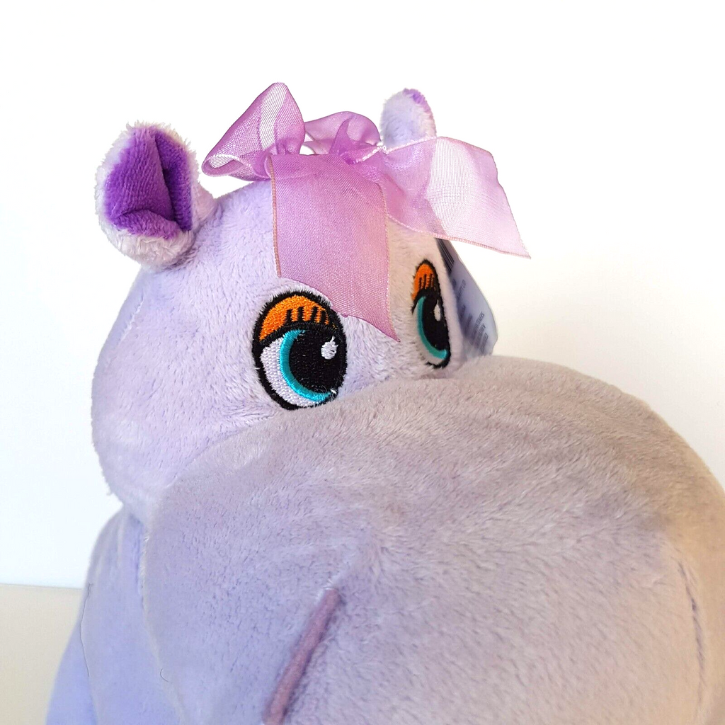 Carte Blanche PURPLE HIPPO Plush 26cm Floppy Stuffed Animal Lavender Soft Toy7