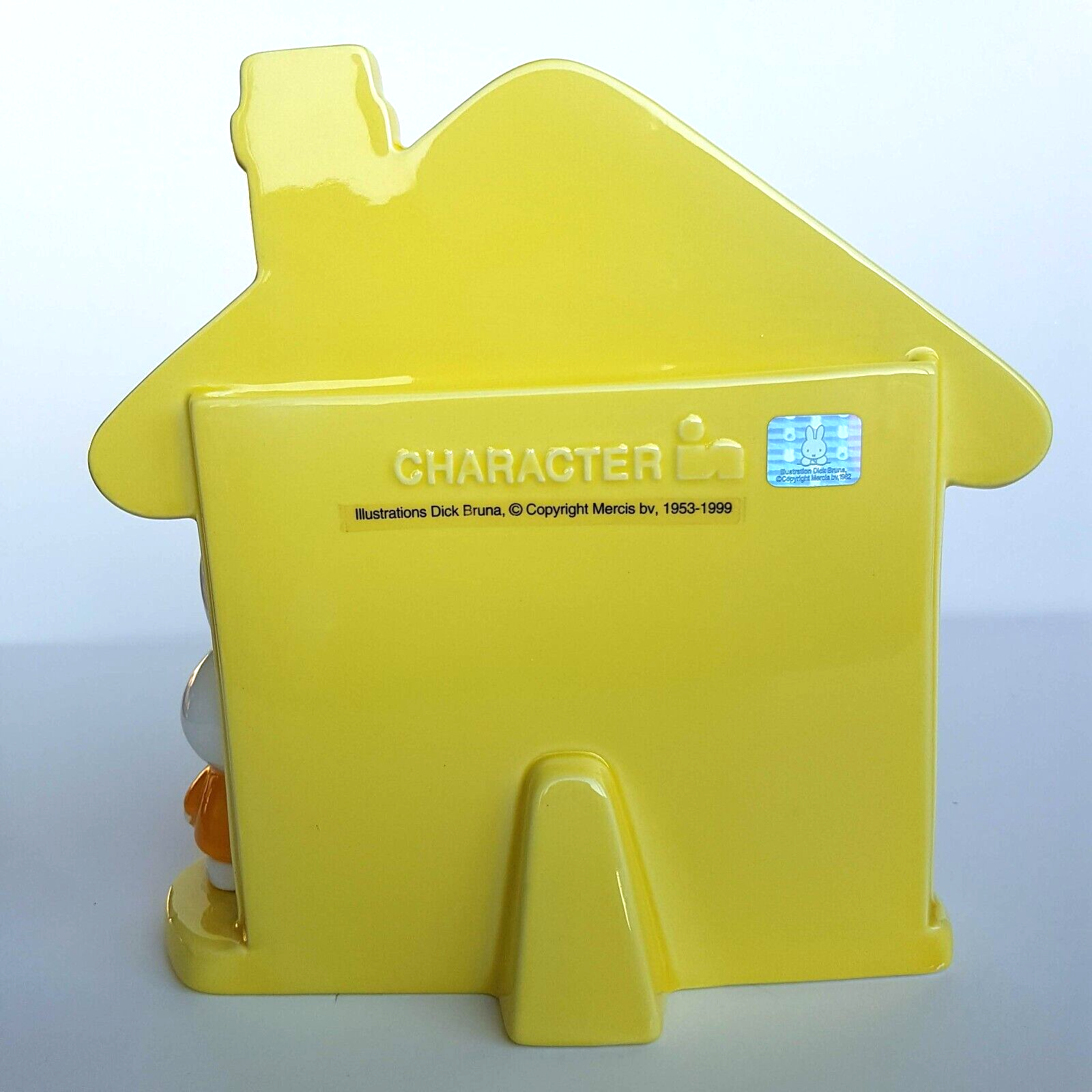Genuine MIFFY Photo Frame Ceramic YELLOW Dick Bruna Picture Frame Rabbit Bunny4
