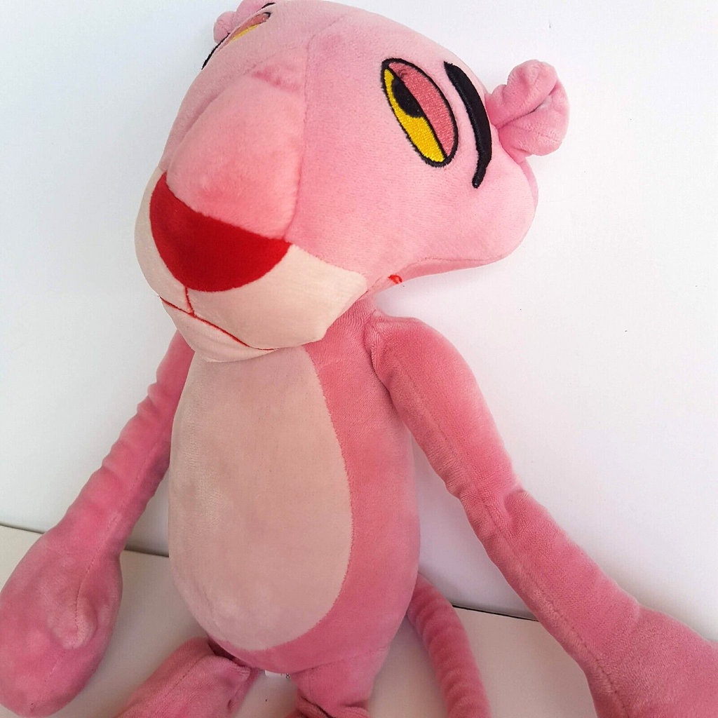 Miniso PINK PANTHER Plush 55cm Cat Stuffed Animal Cartoon Floppy Soft Toy 20174