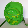 Kathmandu Kids SKIPPET BACKPACK Bag 8L Green Dinosaur Kids Boys School Bag Neon0