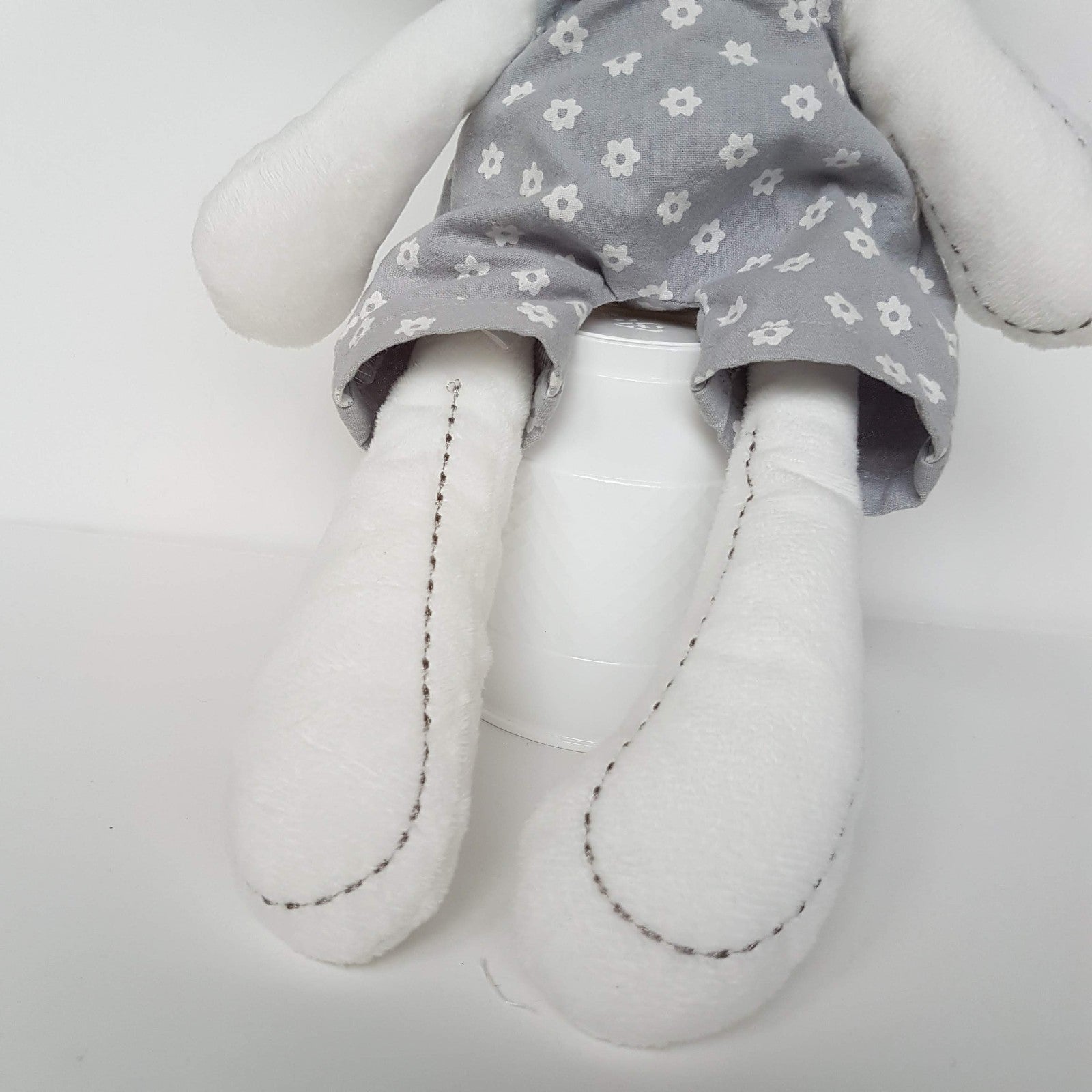 Ollie's Place BUNNY LOVEY Plush Comforter Soft Toy Rabbit Stuffed Animal Clothes6