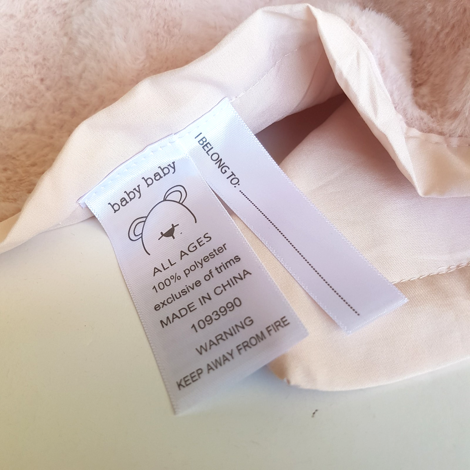 Baby Baby PINK RABBIT BUNNY Lovey Plush Security Comforter Sleep Baby Soft Toy5