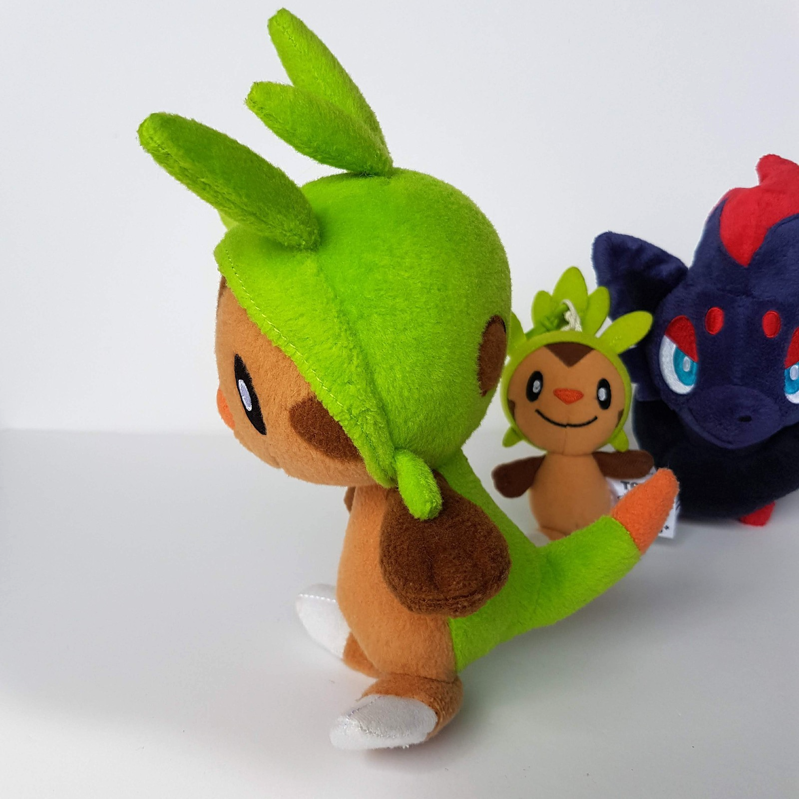 Pokemon CHESPIN ZORUA EEVEE Plush KEYCHAIN Toys Gaming Nintendo Soft Toy Bundle10