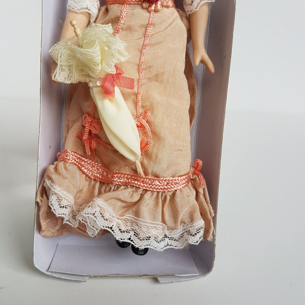 Del Prado Doll House VICTORIAN LADY Doll Woman Pink Dress BOX Collectible Toy13
