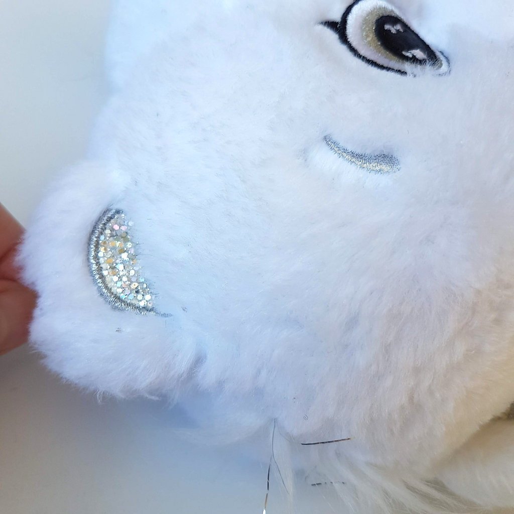 Care Bear HOPEFUL HEART Collector's Edition 2022 36cm Crystal Nose White Glitter9